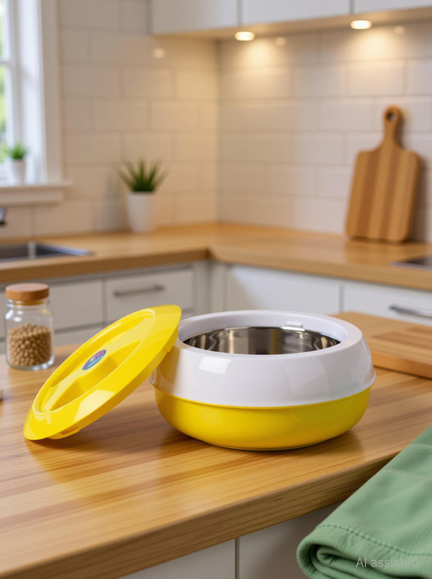 cello Sapphire | Insulated Inner Steel Casserole | BPA Free | Foo - Image 6
