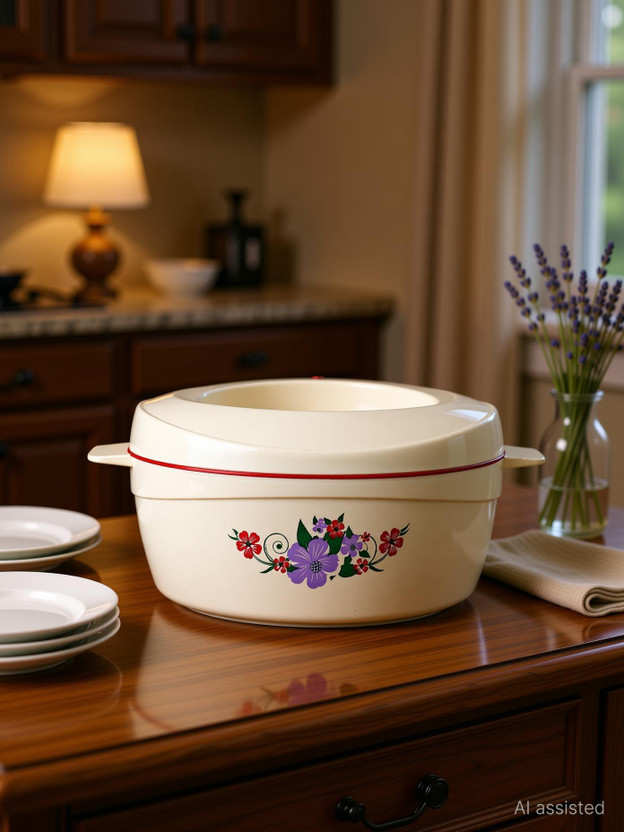 cello Sapphire | Insulated Inner Steel Casserole | BPA Free | Foo - Image 9