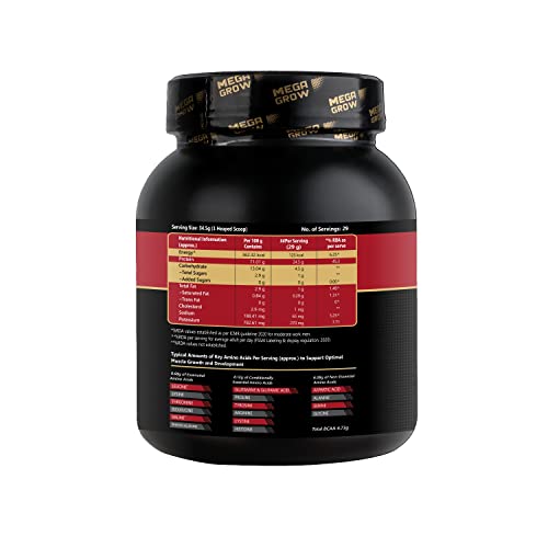 Megagrow Whey Isolate Protein Powder