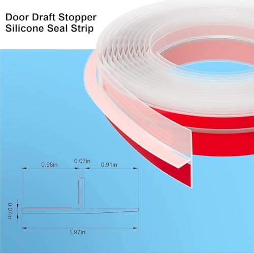 TEKCOOL T-Shaped Door Draft Stopper