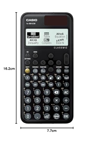 Casio FX-991CW Classwiz Non-Programmable Scientific Calculator - Image 5