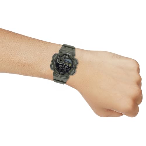 Casio Youth WS-1500H-3BVDF Digital Dark Grey Dial Men (D350) - Image 5