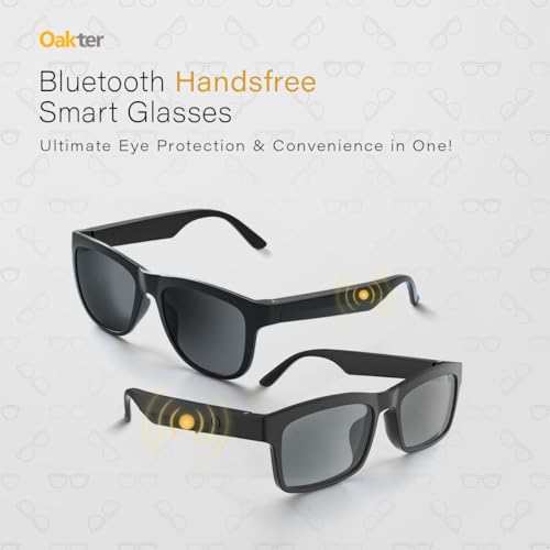 OAKTER Smart Glasses with Wireless