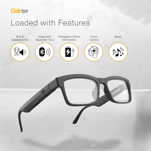 OAKTER Smart Glasses with Wireless