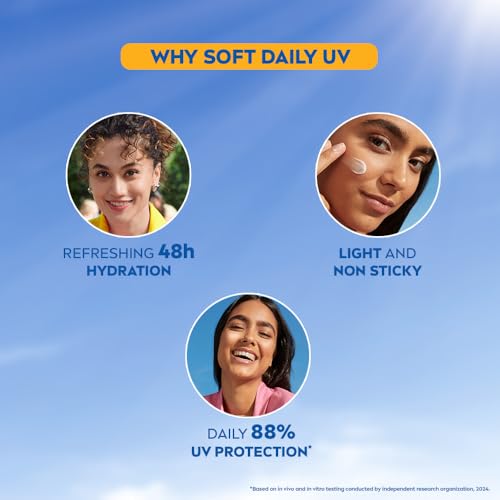 NIVEA Soft Daily UV Light Moisturising Cream with SPF-15, 300ml - Image 6