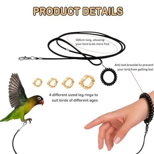 300 cm Bird Harness,