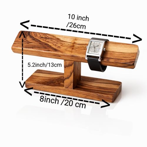 Wooden Watch & Bracelet Stand