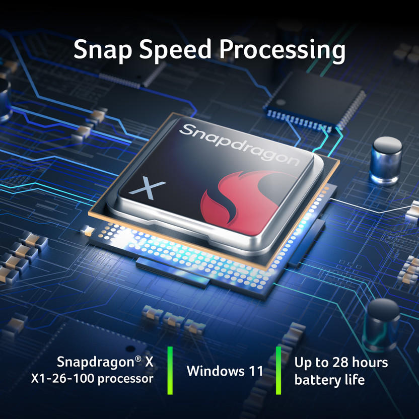Acer Aspire 14 AI Office 2024 + M365 Basic Snapdragon X - (16 GB/ - Image 4