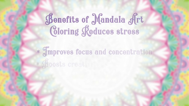 Relaxing Mandala Coloring Book For Adults - Image 2