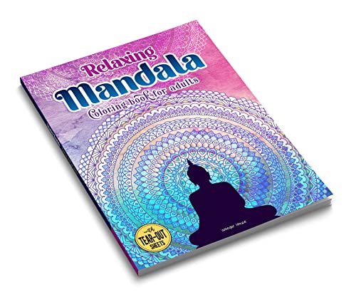 Relaxing Mandala Coloring Book For Adults - Image 5