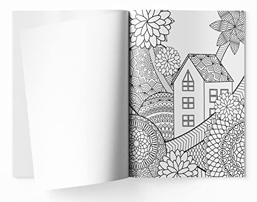 Relaxing Mandala Coloring Book For Adults - Image 6