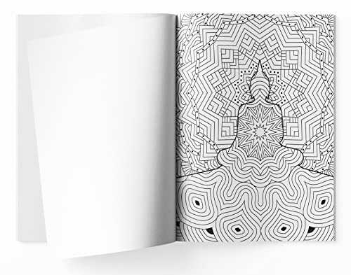 Relaxing Mandala Coloring Book For Adults - Image 7