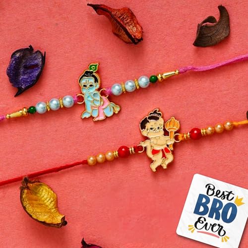 eCraftIndia Set of 2 Multicolor