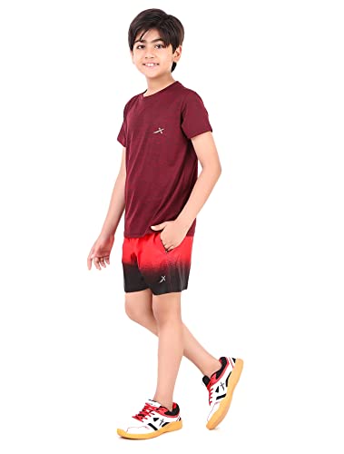 Vector X Kid's OKS-233 100% Polyester Running Shorts - Image 7