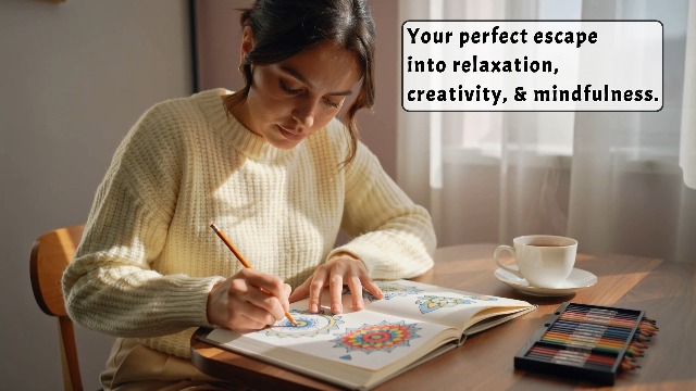 Mandala |Colouring Books For Adults With Tear Out Sheets - Image 2