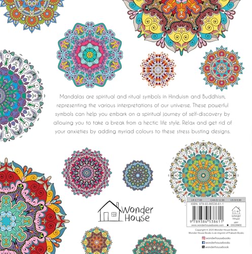 Mandala |Colouring Books For Adults With Tear Out Sheets - Image 3