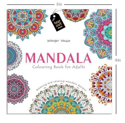 Mandala |Colouring Books For Adults With Tear Out Sheets - Image 4