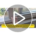118 Inch Wedge Foam Window