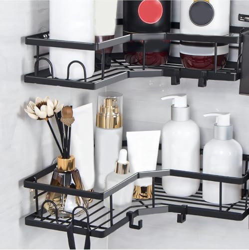 Moforoco Bathroom Corner Shelves Organiser