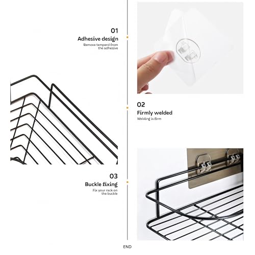 Moforoco Bathroom Corner Shelves Organiser