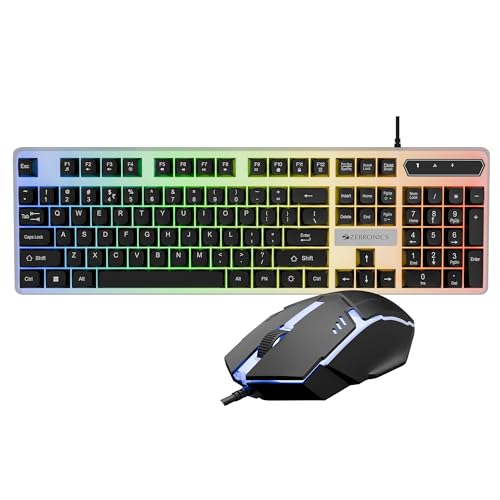 Zebronics Wired Keyboard & Mouse