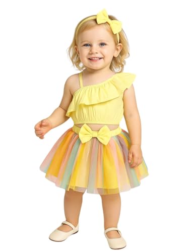 A.T.U.N. Baby Girls One Shoulder