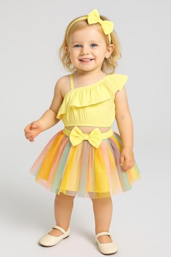 A.T.U.N. Baby Girls One Shoulder