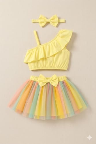 A.T.U.N. Baby Girls One Shoulder