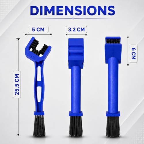 Multi-Purpose Bike Chain Cleaner Brush