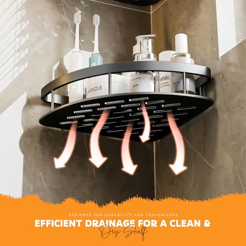 MIORAH Self Adhesive Adjustable Bathroom