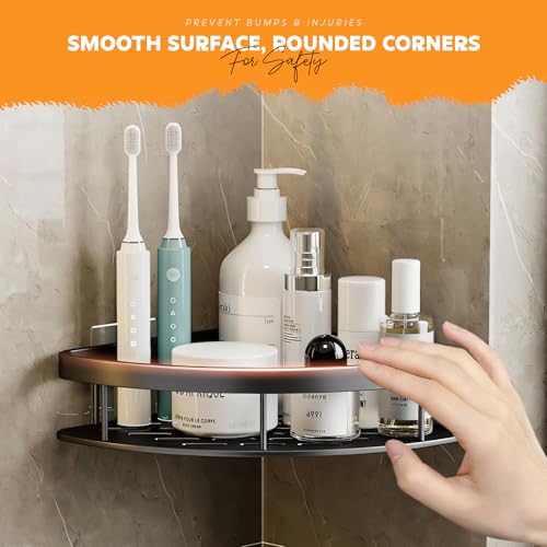 MIORAH Self Adhesive Adjustable Bathroom