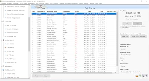 DRPU Employees Planner and Payroll