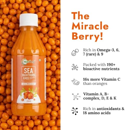 Nutriorg Pure Sea Buckthorn Juice
