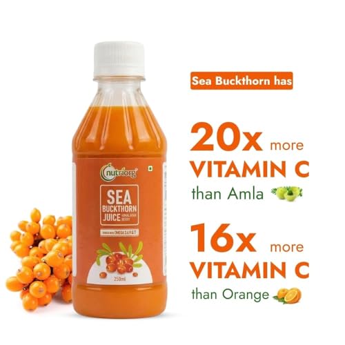 Nutriorg Pure Sea Buckthorn Juice