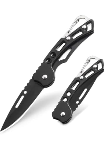 Mini Folding Knife with Keychain