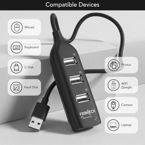 Frontech 4 Port USB Hub