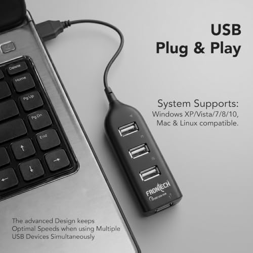 Frontech 4 Port USB Hub