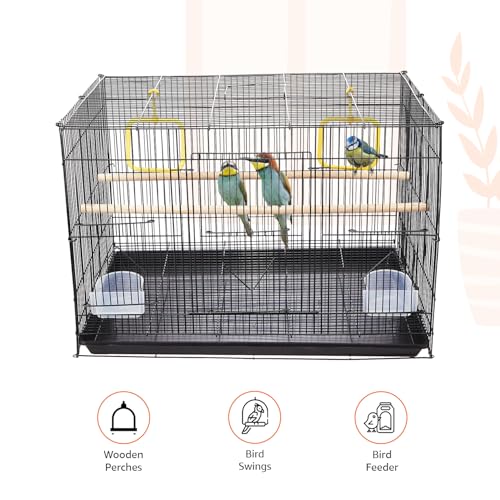 Amazon Basics Metal Bird Cage