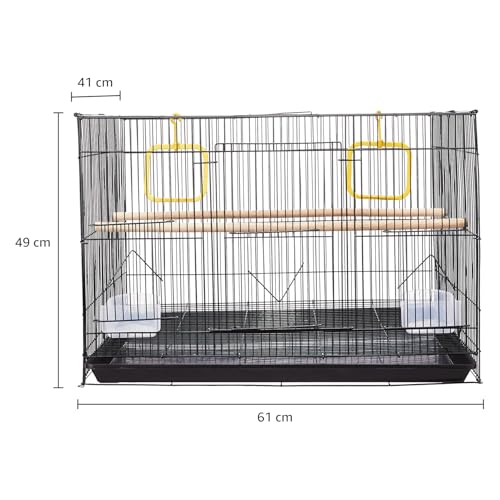 Amazon Basics Metal Bird Cage