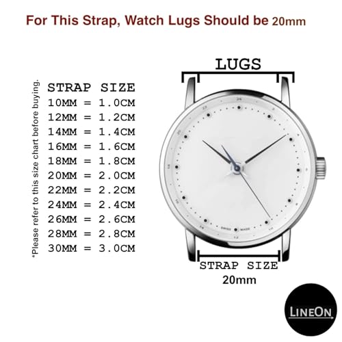Lineon 20mm & 22mm Stainless