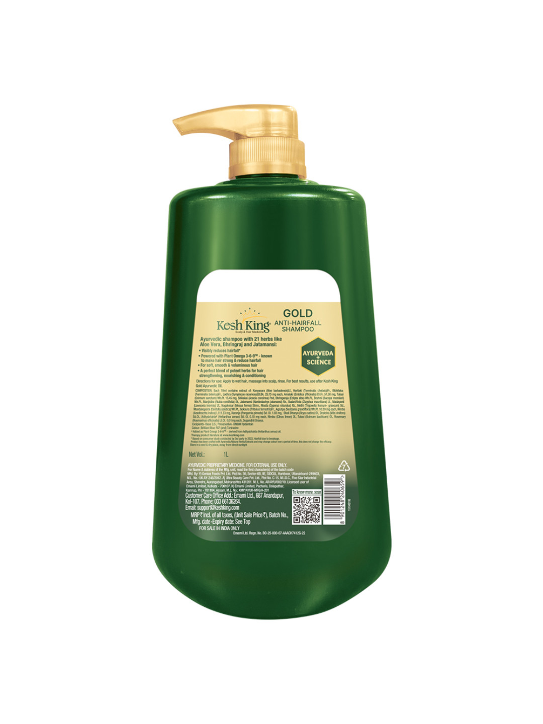 Kesh King Gold Anti Hairfall