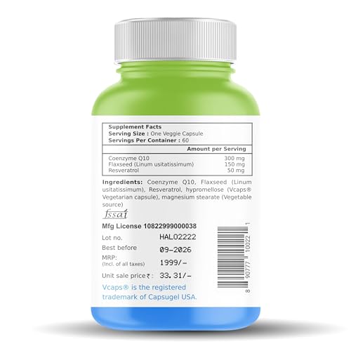 Coenzyme Q-10 300 mg,Enriched