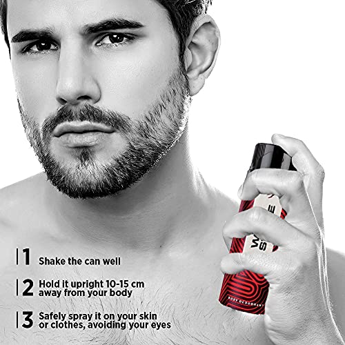 Wild Stone Red Deodorant Body Spray for Men, 225ml - Image 4