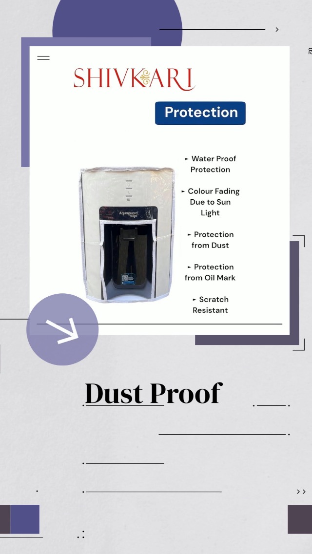 Water Purifier cover Suitable