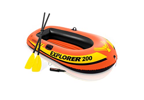 INTEX Explorer 200 Boat - 58331NP (73IN X 37IN X 16IN)