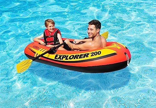 INTEX Explorer 200 Boat - 58331NP (73IN X 37IN X 16IN) - Image 5