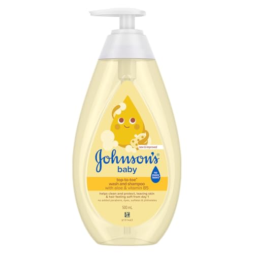 Johnson's Baby Top to Toe Baby Bath, 500ml