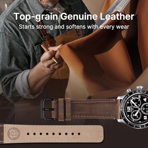 Fullmosa 2 Pack 22mm Leather