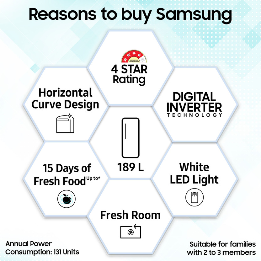 Samsung 189 L Direct Cool