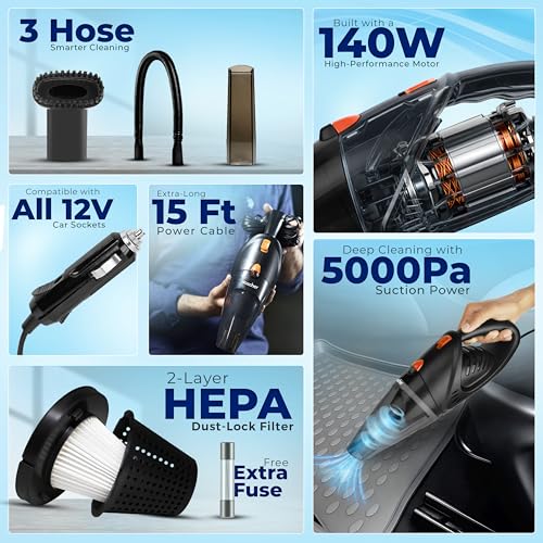 WOSCHER AutoVac Pro High Power